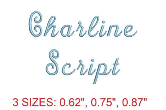 Charline Script Font: A Versatile Tool for Embroidery Enthusiasts