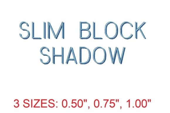 Discover the Elegance of Slim Block Shadow Font