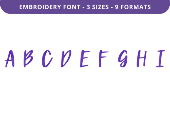 Emma Jean Font a to I: A Versatile Embroidery Font for Creative Projects