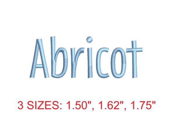 Introducing the Exquisite Abricot Embroidery Font